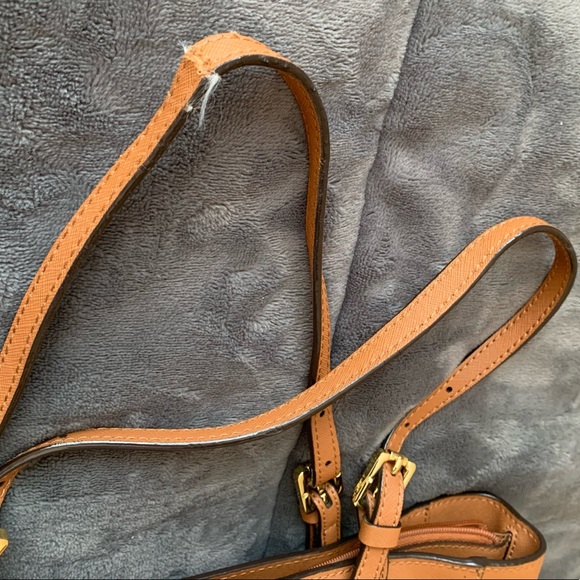 Tory Burch York small buckle tote Luggage brown Saffiano leather - Picture 7 of 15